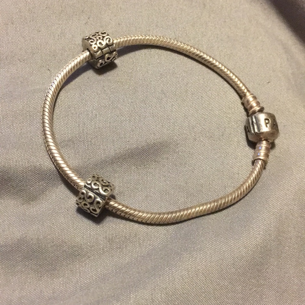 Pandora Bracelet WITH CLIPS